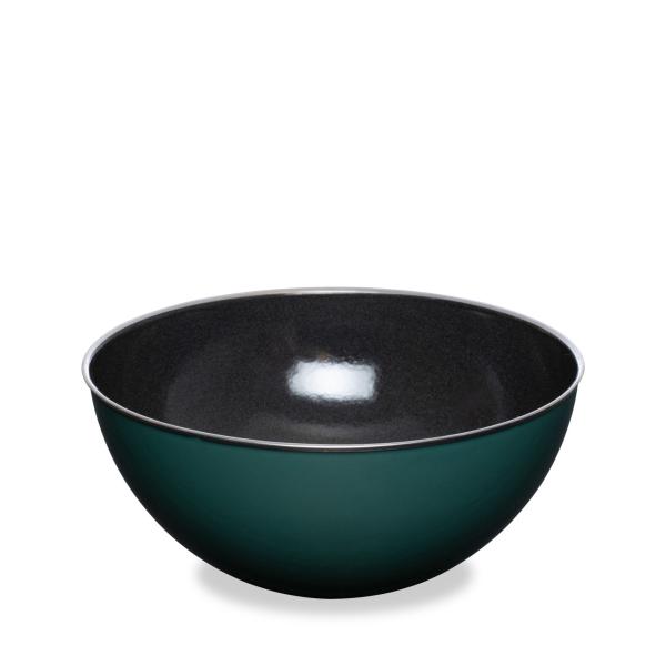 Riess Schüssel mit Edelstahlrand, Nouvelle Teal